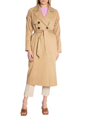 SELECTED FEMME COAT NEW BREN TRENCH COAT CORNSTALK